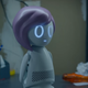 Gotta love a happy robot.